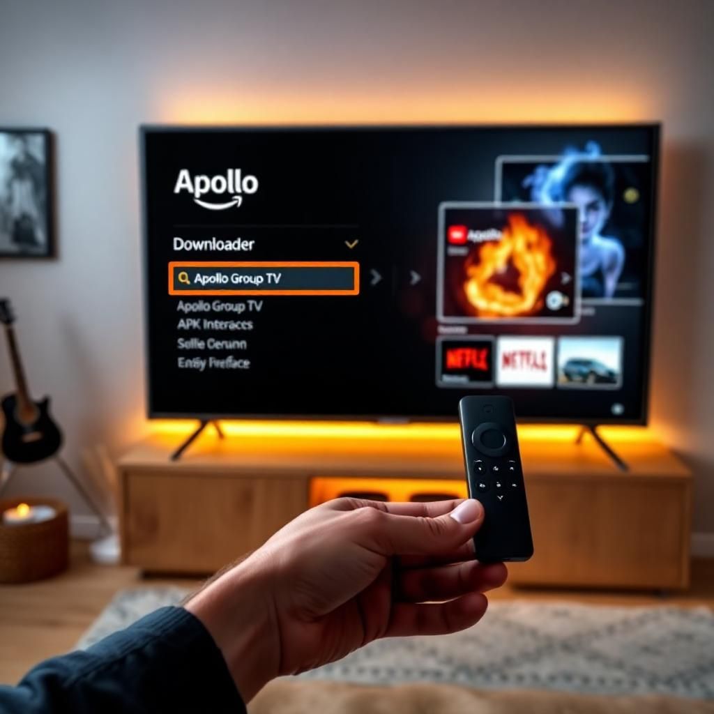 install apollo group tv on firestick