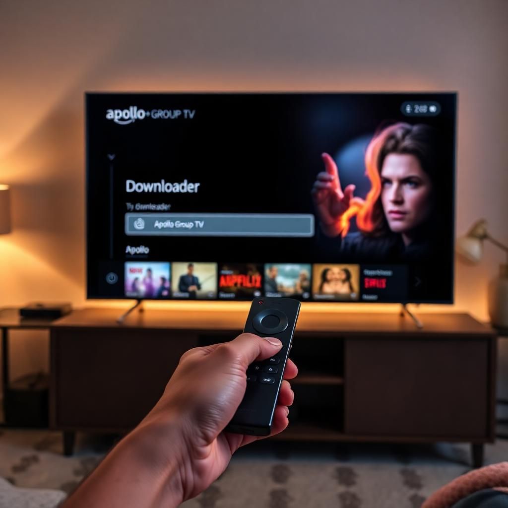install apollo group tv on firestick
